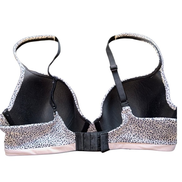 Victoria’s Secret Body By Victoria Lined Demi Cheetah Print Bra Size 34D - Picture 2 of 8